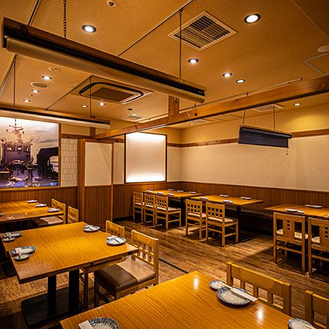 <Private room> A modern Japanese space perfect for large parties and drinking parties