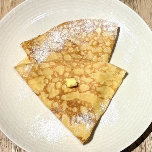 シュガーバタークレープ