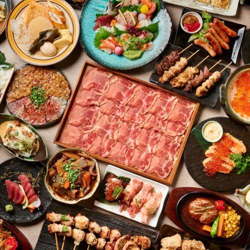 2.5H食べ飲み放題コース！