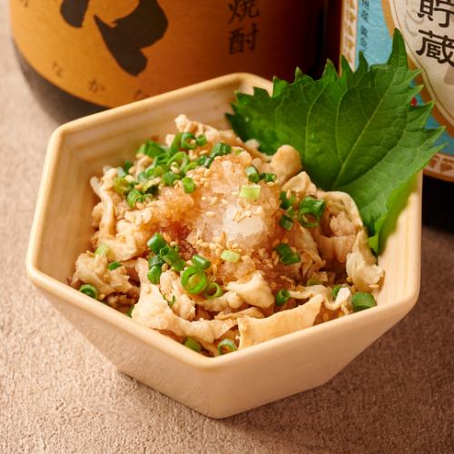 とり皮ポン酢 