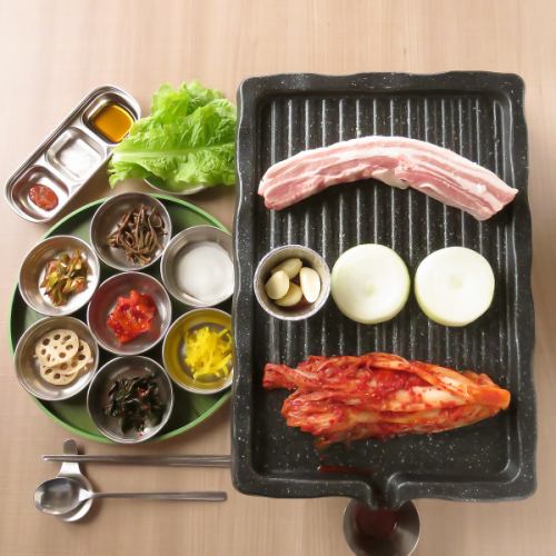 美味しい韓国料理を堪能♪