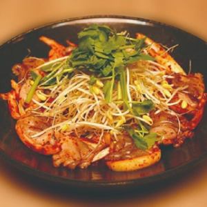 チュクミ(イイダコ)は、癖になる食感が◎。