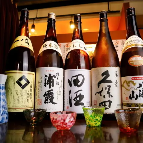 店主厳選の日本酒取り揃えております!