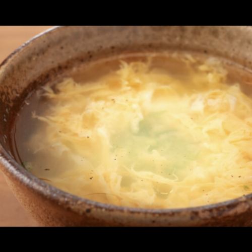 Egg soup