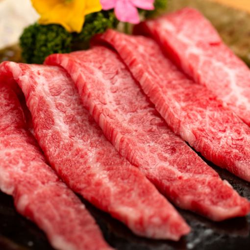 [Start with the classic set] 3 types of yakiniku + 3 types of snacks + 1 drink