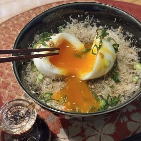 少し時間のかかる卵かけご飯