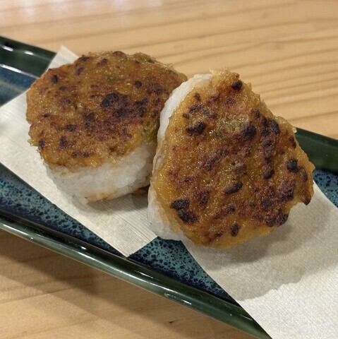 わさび味噌焼きおにぎり