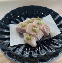 ささみ焼きわさび醤油