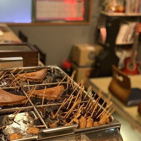 ◆◇静岡名物！たまり醤油で真っ黒な見た目の”静岡おでん”