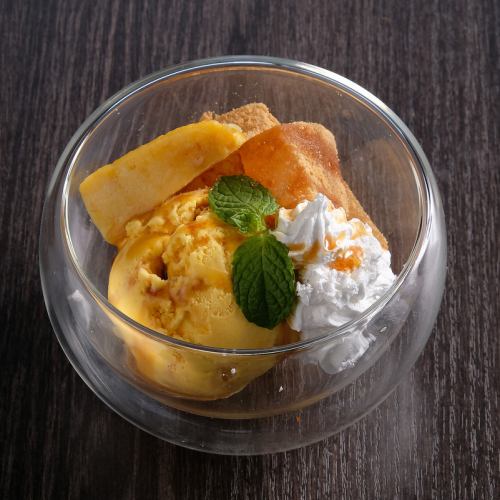 Rich Annou sweet potato ice cream
