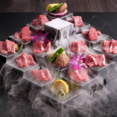 松阪牛16面盛り