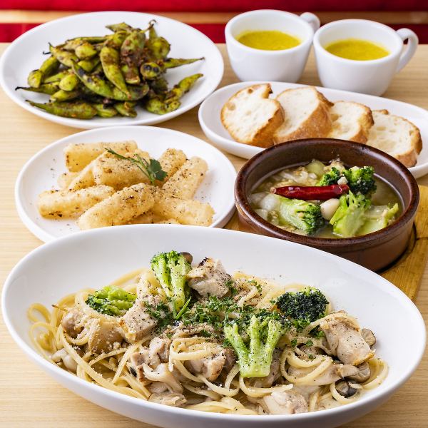 【21時以降限定！飲み放題付◆】アリオリ酒場の二次会コース　2,500円 (税込)