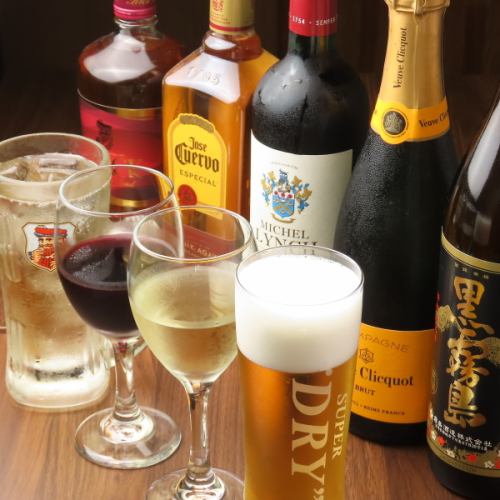 貸切も可能！ボリューム満点の飲み放題付きコース！