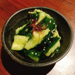 Yuzu miso cucumber / [recommended] Plum cucumber each