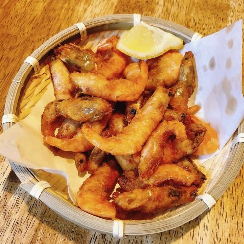 Deep fried sweet shrimp