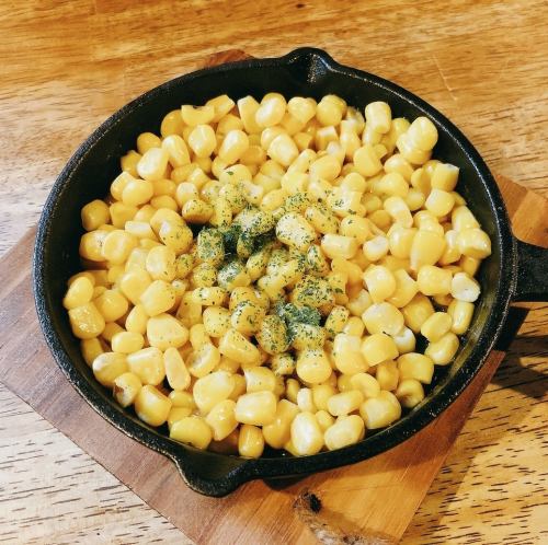 Grilled Corn with Butter