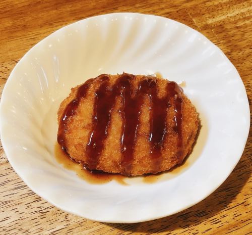 Minced meat cutlet/[Recommended] Beef tendon croquette each