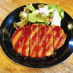 Pork cutlet (with sauce or oropon)