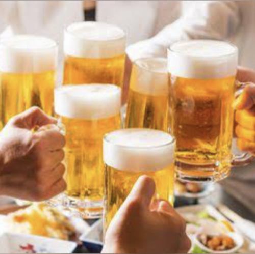 The 2-hour all-you-can-drink option starts at 1,650 JPY (incl. tax)!