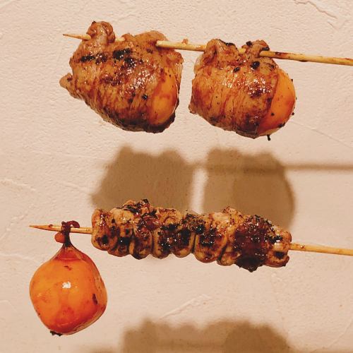 [Rare cut skewers] Lantern & pork belly lantern