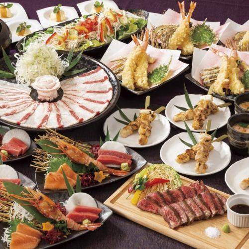 彩り鮮やかな料理の数々…