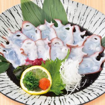 「北海道産」たこの薄造り
