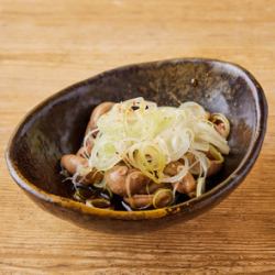ねぎまみれうな肝ポン酢