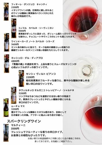 種類繁多的酒精飲料