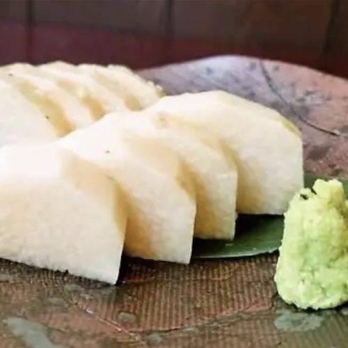 長芋わさび漬け／自家製ポテトサラダ