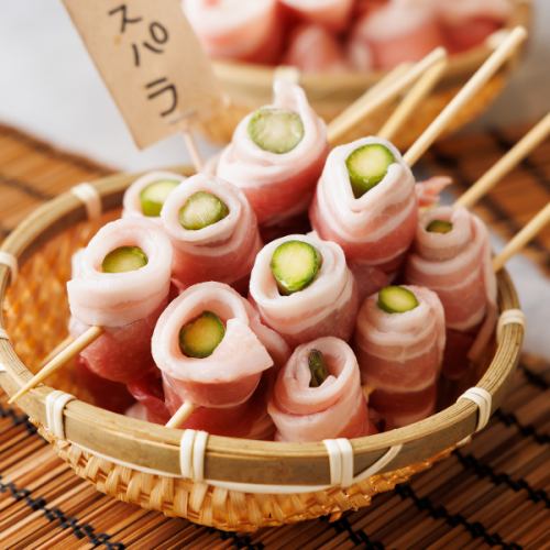 アスパラ巻き串