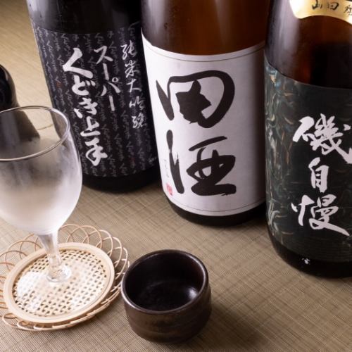 Carefully selected drinks