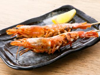 赤海老串焼き(2本)