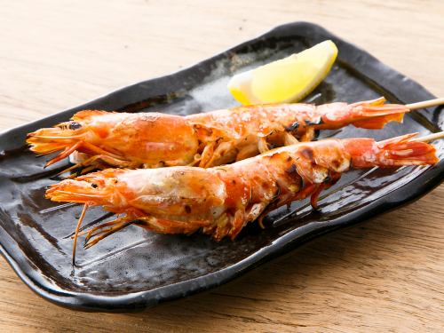 赤海老串焼き(2本)