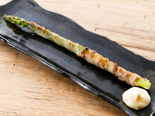 アスパラ豚巻き(1本)