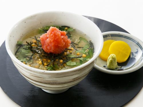 お茶漬け(明太子)