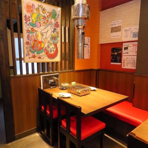 個室でゆったり宴会