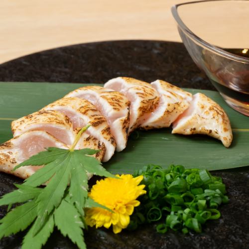 鶏ささみのたたき