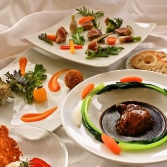 【平日】シーズナルランチコース５０００円