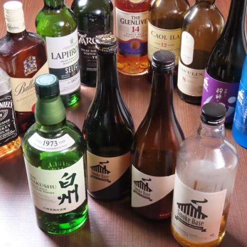 お酒も豊富にご用意！