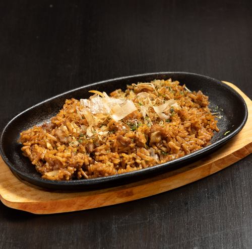 Kagura's Iron Plate Soba Rice