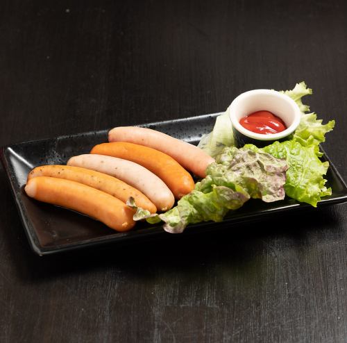 5 kinds of sausages