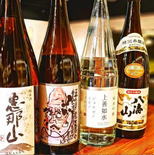 こだわりのお酒をご用意◎