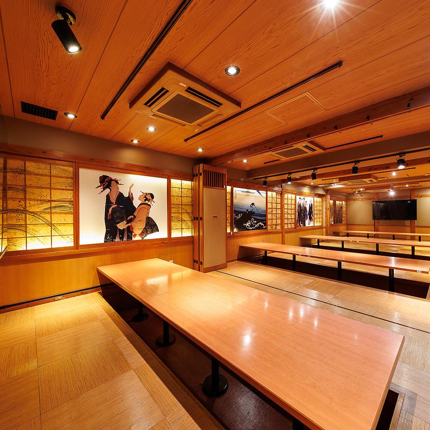 【保證完全私人房間！】提供美味的時令魚類和日本酒的餐廳！從中午開始營業！