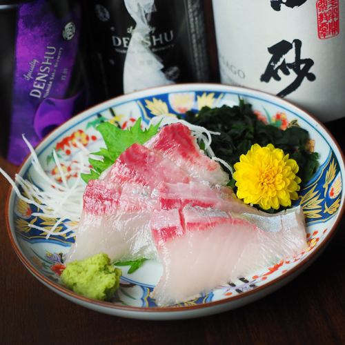 Amberjack Sashimi