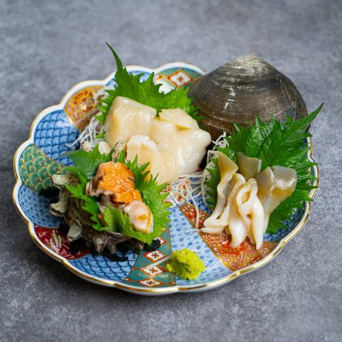活貝3種盛り合わせ 