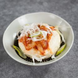 Korean-style kimchi chilled tofu