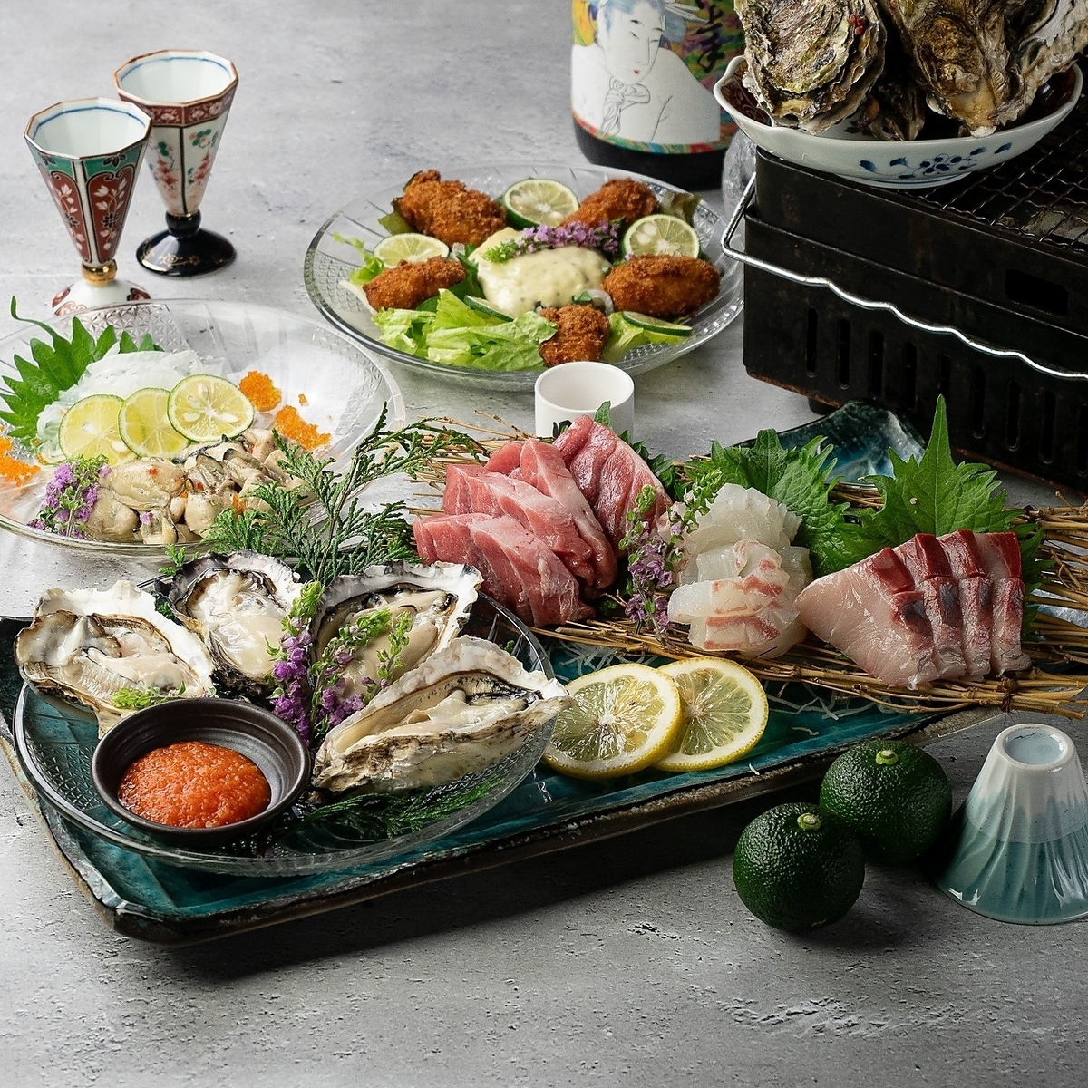 [Private rooms with doors available] Seafood Izakaya Maruyasu Suisan Shinjuku Ekimae Branch