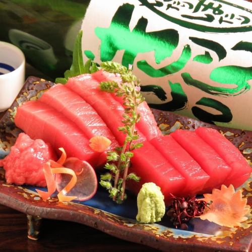 由于它的受欢迎程度，我们提供这种金枪鱼生于近代大学，它是从Wasai餐饮Hana HANA继承而来的！