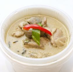 Green curry bento