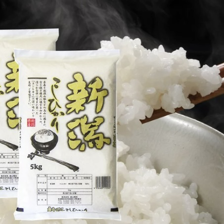 White rice goes well with yakiniku. We offer Koshihikari rice from Niigata Prefecture.